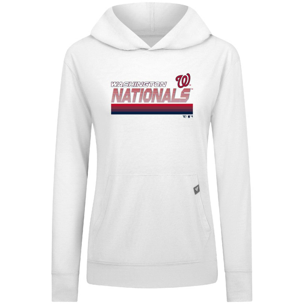 MLB Washington Nationals Levelwear Women's Relay Breaker Pullover Hoodie