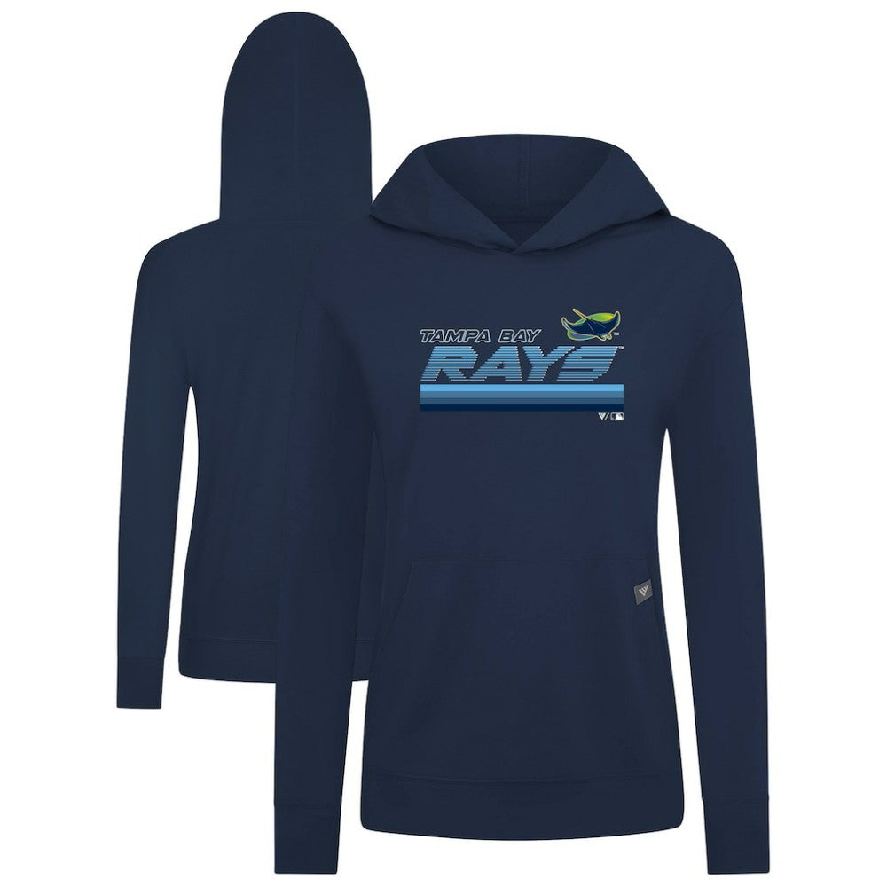 MLB Tampa Bay Rays Levelwear Women's Relay Breaker Pullover Hoodie