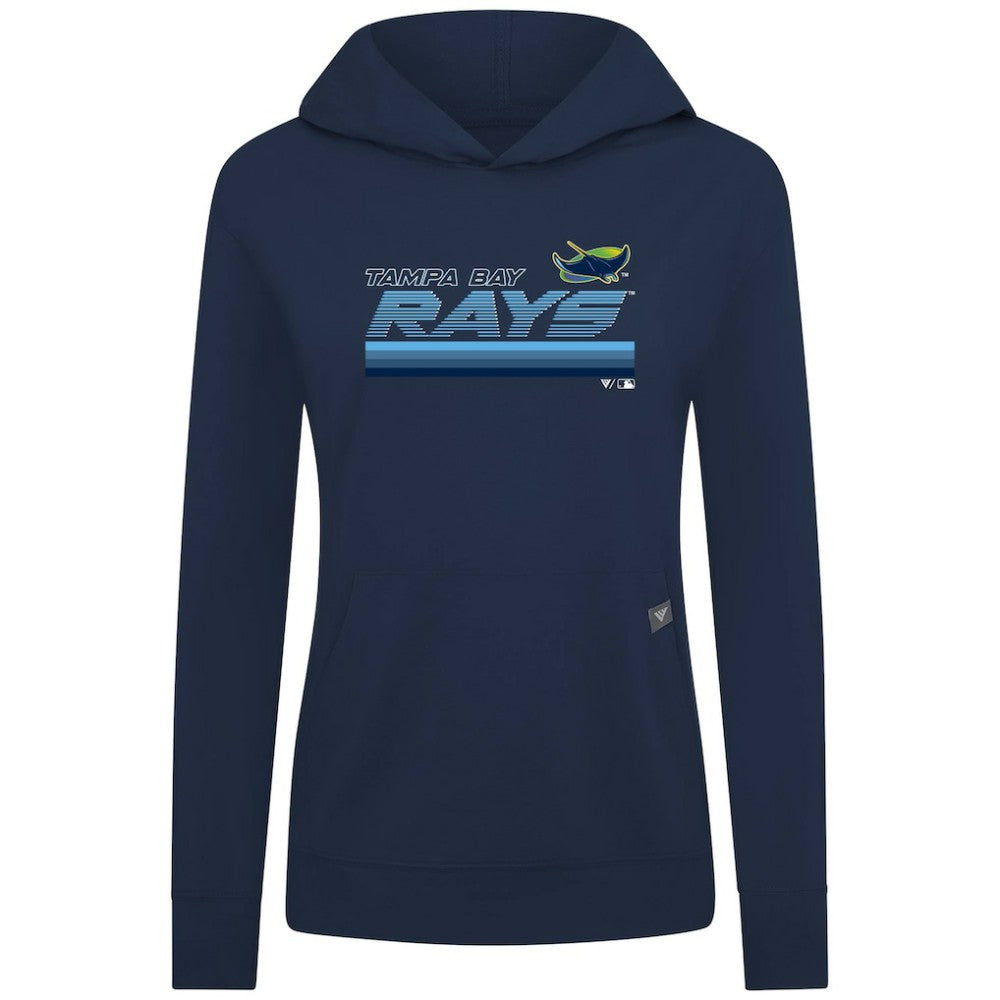 MLB Tampa Bay Rays Levelwear Women's Relay Breaker Pullover Hoodie