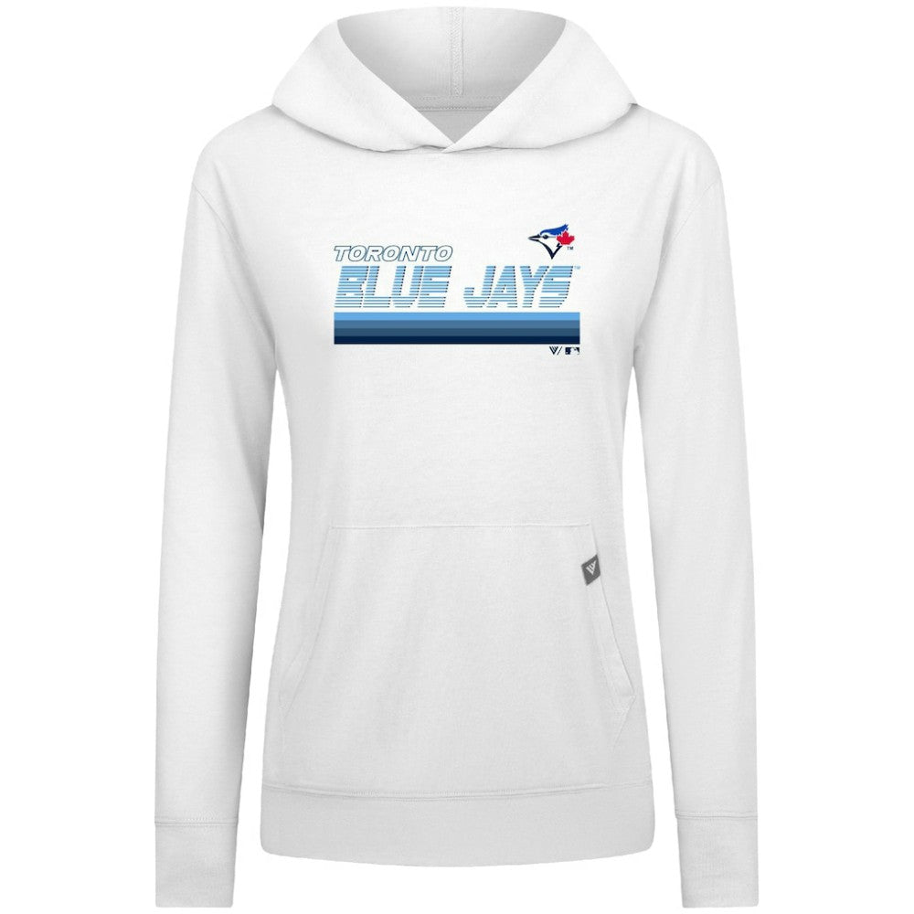 MLB Toronto Blue Jays Levelwear Women's Relay Breaker Pullover Hoodie
