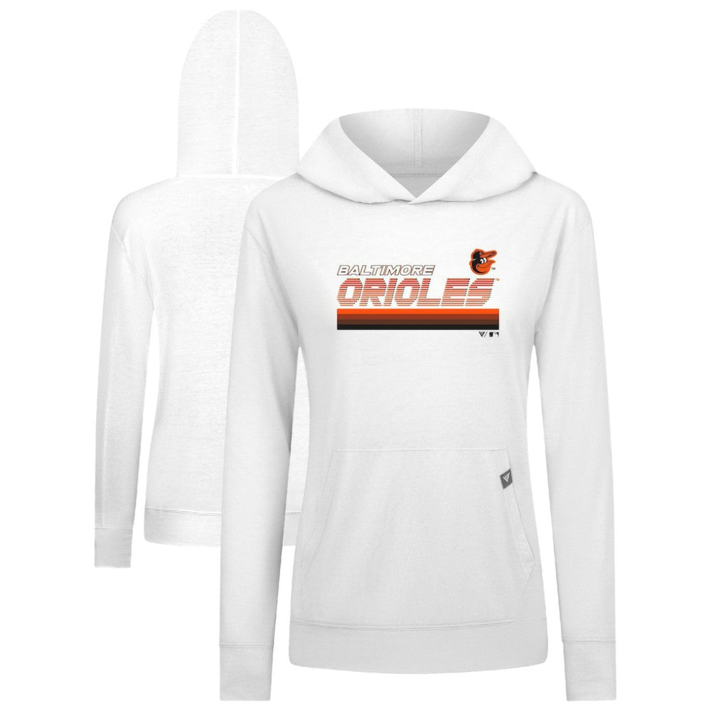 MLB Baltimore Orioles Levelwear Women's Relay Breaker Pullover Hoodie
