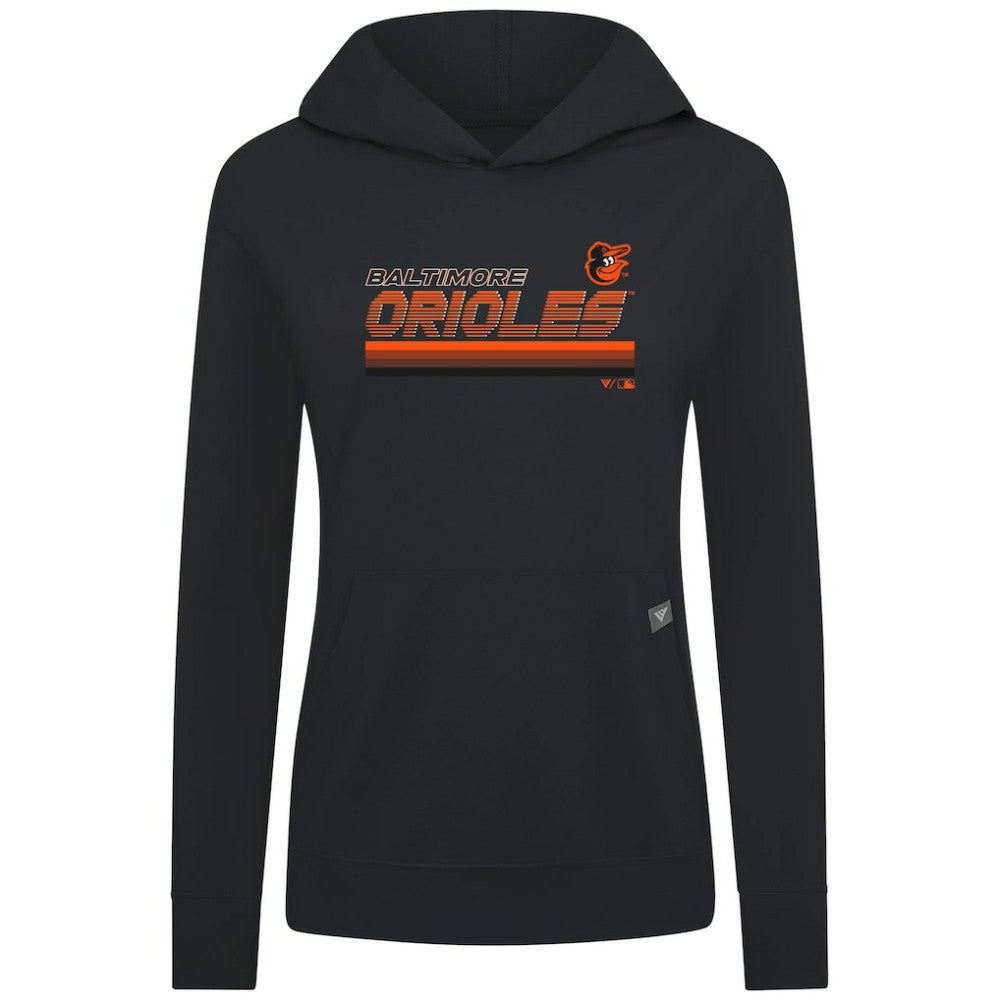 MLB Baltimore Orioles Levelwear Women's Relay Breaker Pullover Hoodie