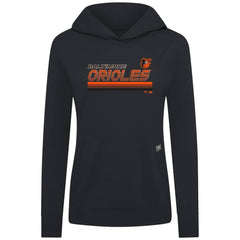 MLB Baltimore Orioles Levelwear Women's Relay Breaker Pullover Hoodie