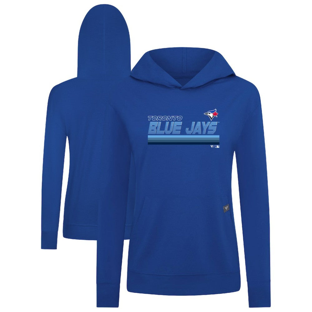 MLB Toronto Blue Jays Levelwear Women's Relay Breaker Pullover Hoodie