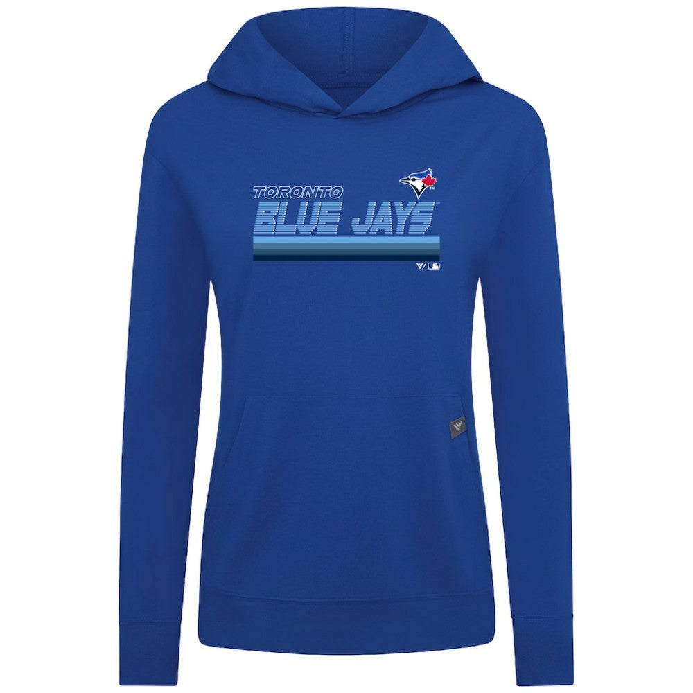 MLB Toronto Blue Jays Levelwear Women's Relay Breaker Pullover Hoodie