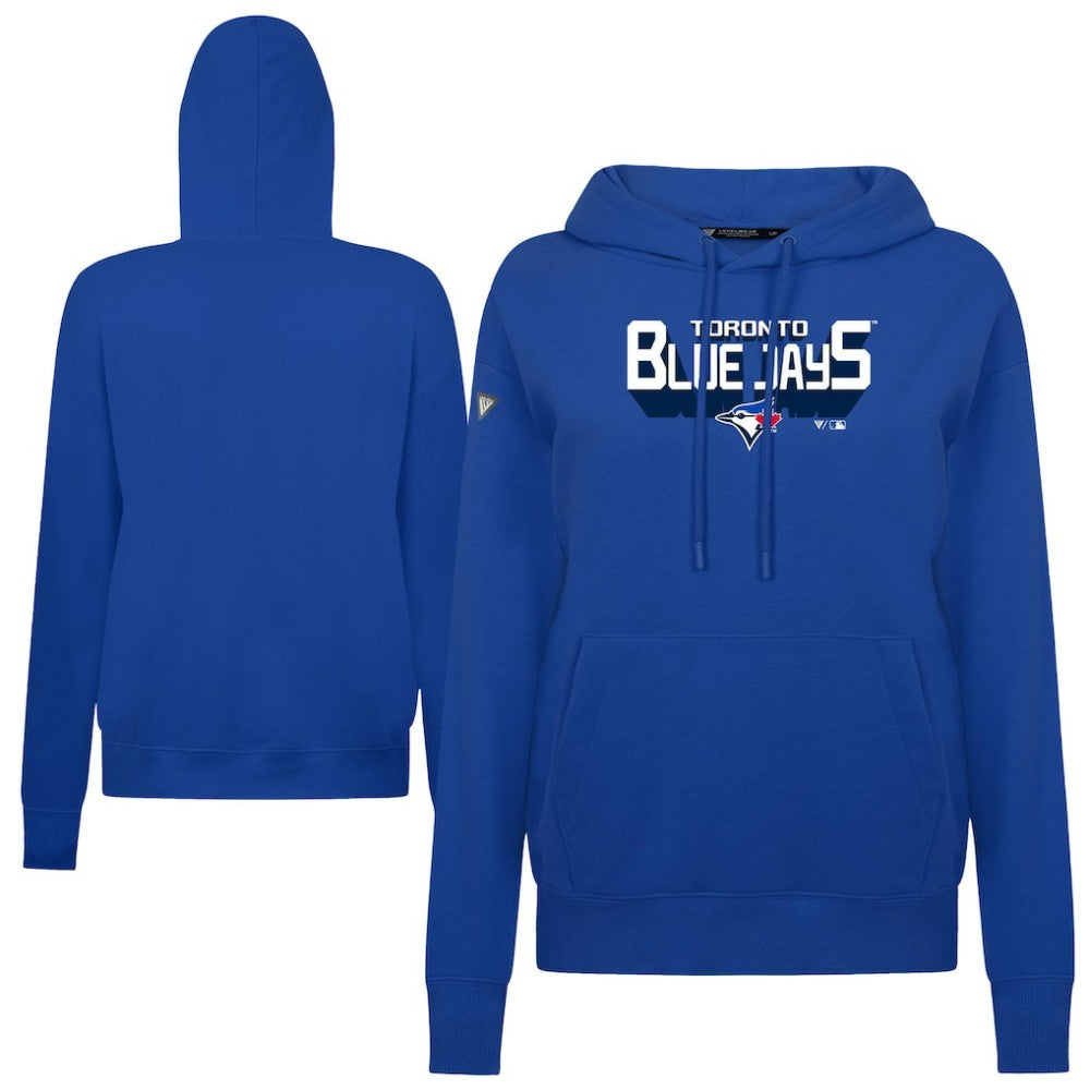 MLB Toronto Blue Jays Levelwear Women's Adorn Retro 3D Pullover Hoodie