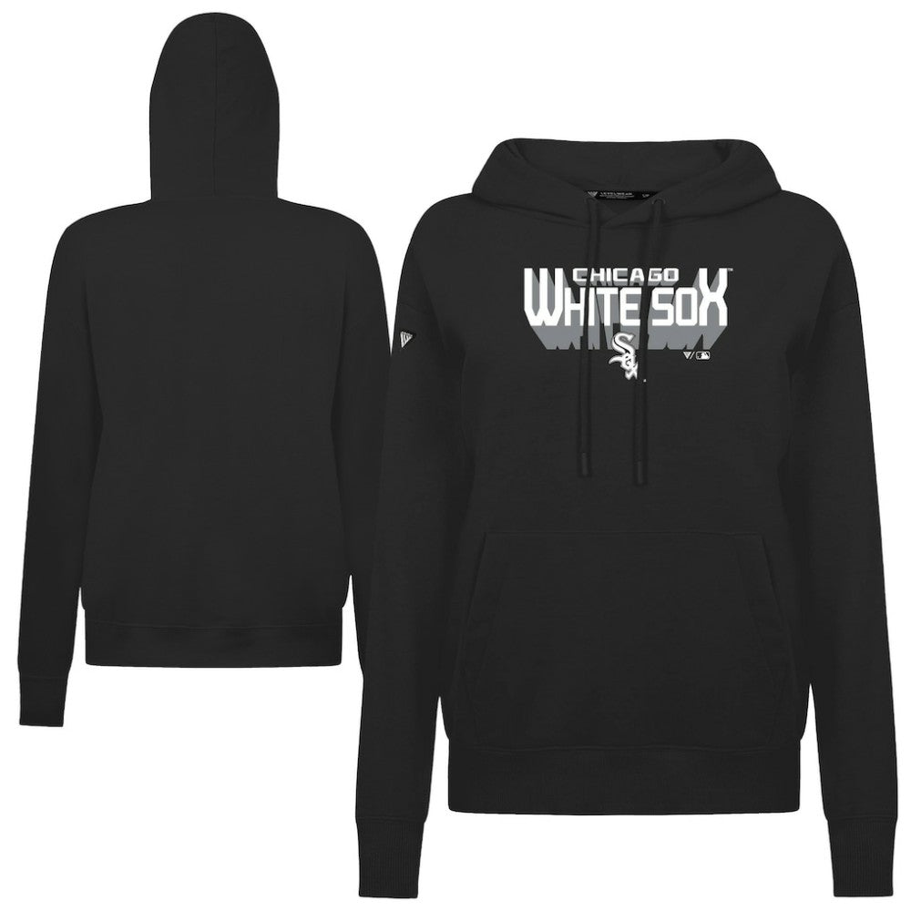 MLB Chicago White Sox Levelwear Women's Adorn Retro 3D Pullover Hoodie