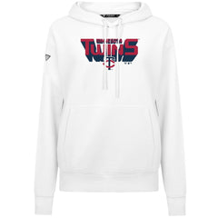 MLB Minnesota Twins Levelwear Women's Adorn Retro 3D Pullover Hoodie