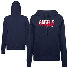 MLB Los Angeles Angels Levelwear Women's Adorn Retro 3D Pullover Hoodie