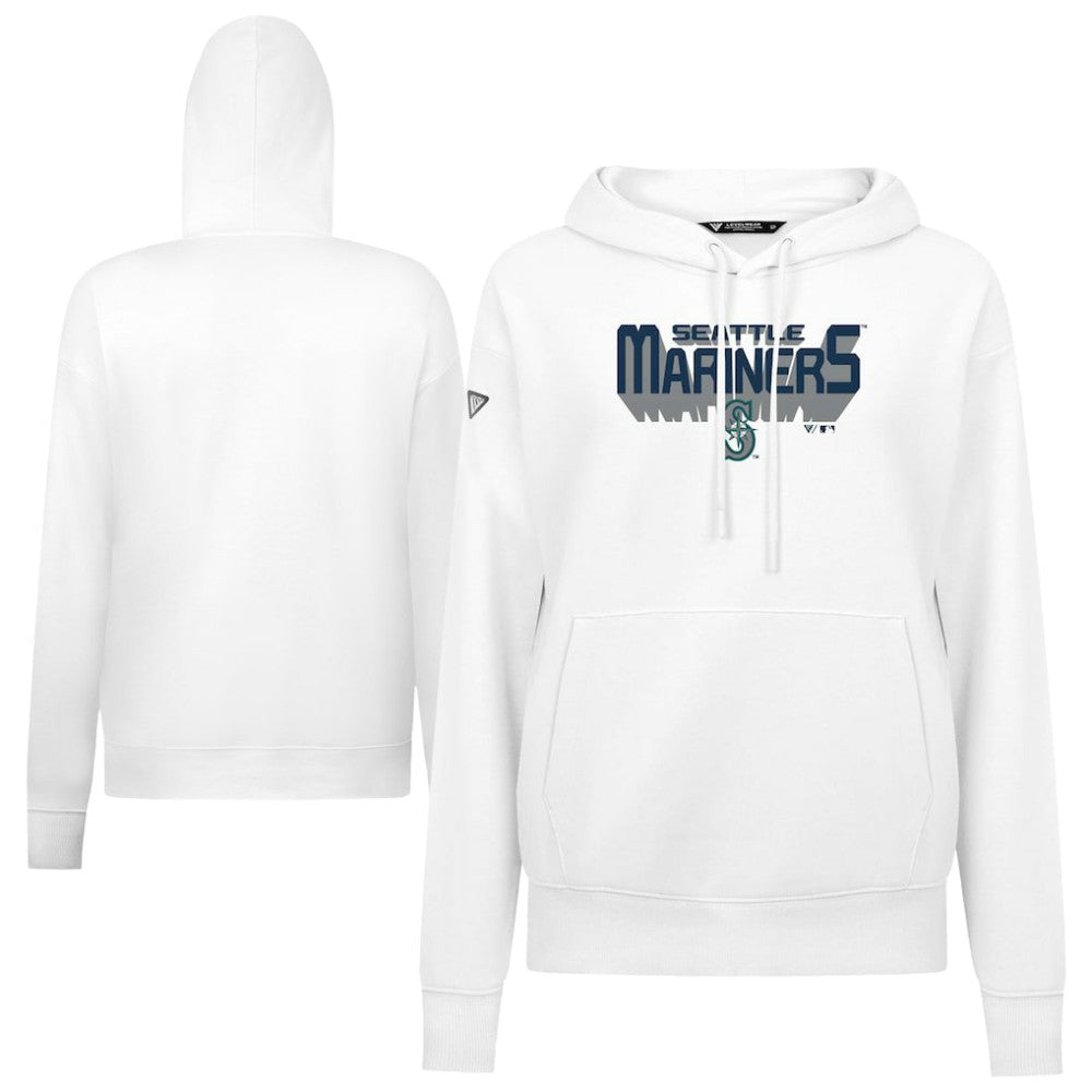 MLB Seattle Mariners Levelwear Women's Adorn Retro 3D Pullover Hoodie