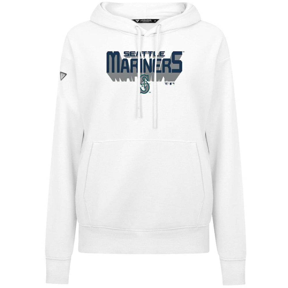 MLB Seattle Mariners Levelwear Women's Adorn Retro 3D Pullover Hoodie