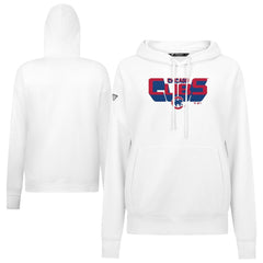 MLB Chicago Cubs Levelwear Women's Adorn Retro 3D Pullover Hoodie