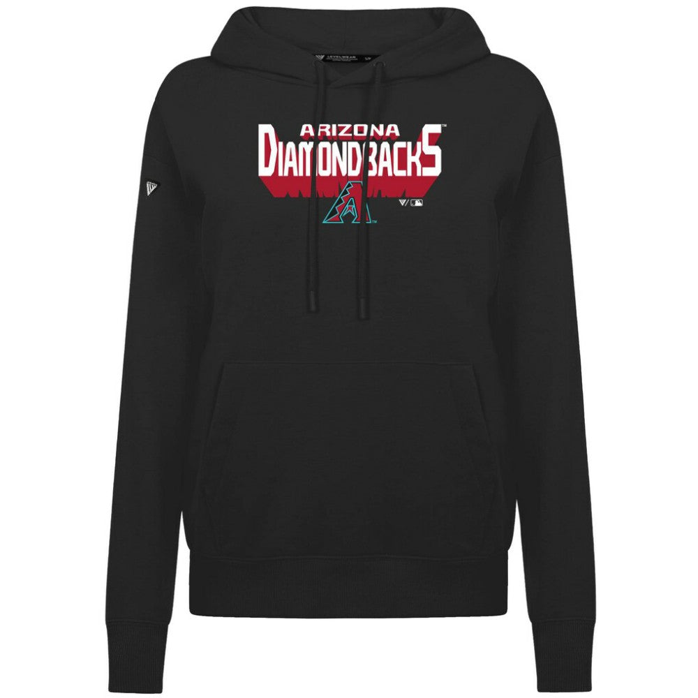 MLB Arizona Diamondbacks Levelwear Women's Adorn Retro 3D Pullover Hoodie