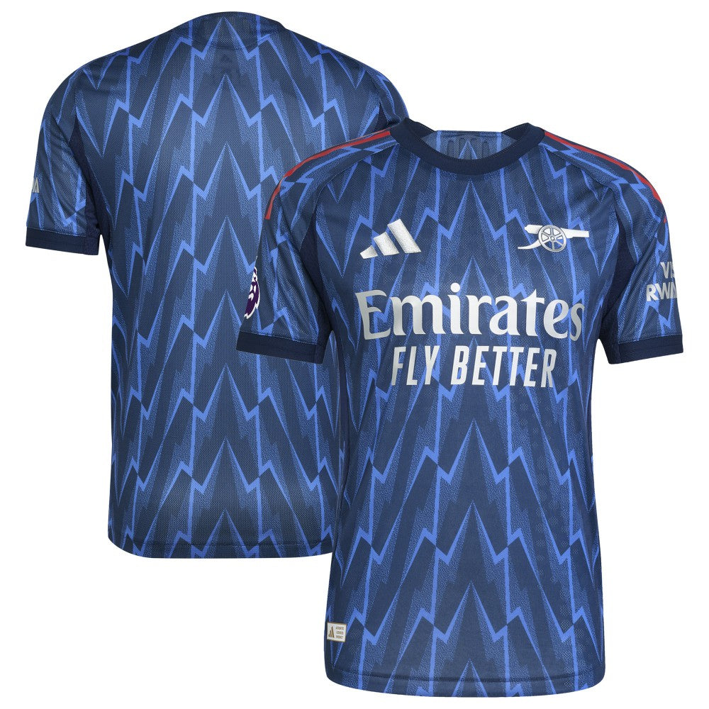 Arsenal 2025/26 Away Jersey with Patch - Adidas Blue