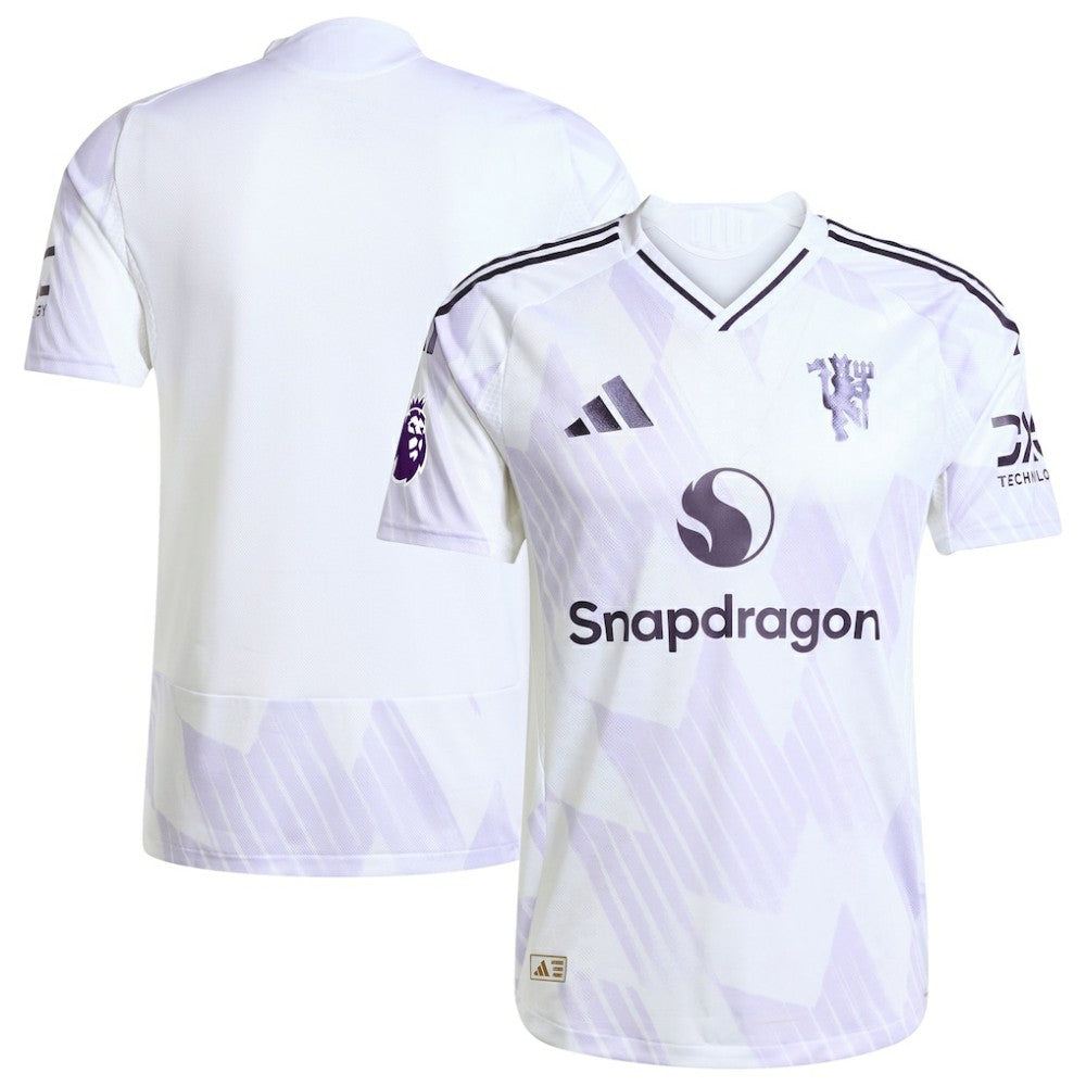Manchester United 2025/26 Away Jersey - Adidas White
