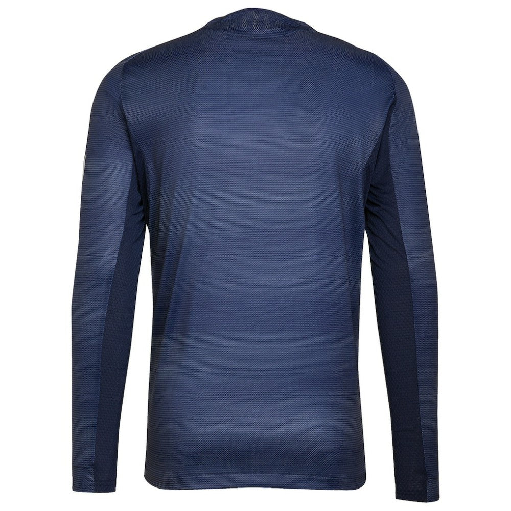Real Madrid 2025/26 Away Long Sleeve Jersey - Adidas Blue