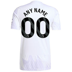 Manchester United 2025/26 Away Replica Custom Jersey - Adidas White