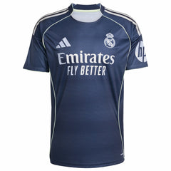 Real Madrid 2025/26 Away Replica Custom Jersey - Adidas Blue