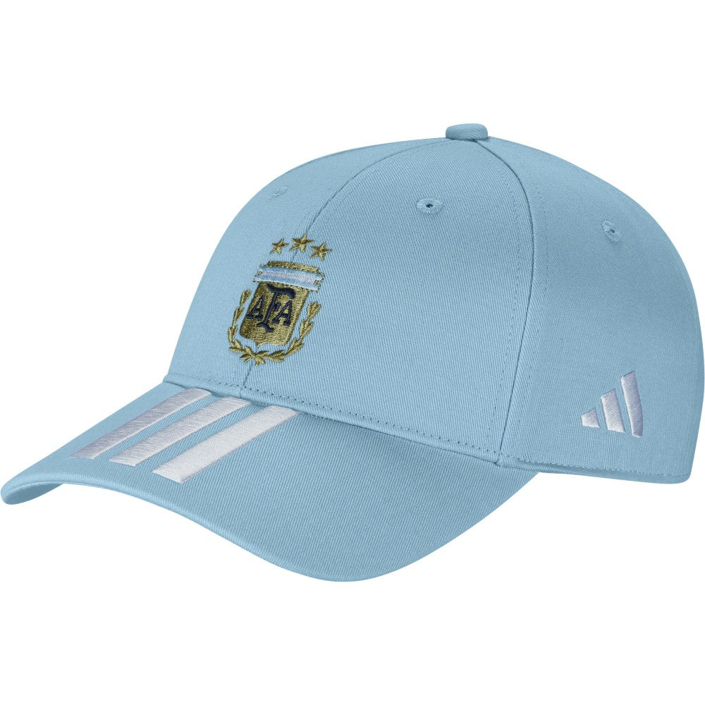 Argentina National Team Unisex FIFA x World Cup Team Baseball Adjustable Hat - Adidas Light Blue