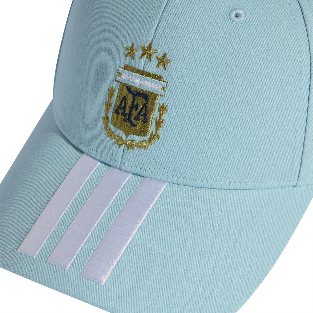 Argentina National Team Unisex FIFA x World Cup Team Baseball Adjustable Hat - Adidas Light Blue