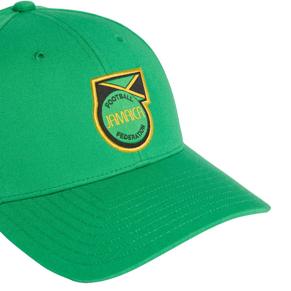 Jamaica National Team Unisex Team Baseball Adjustable Hat - Adidas Green