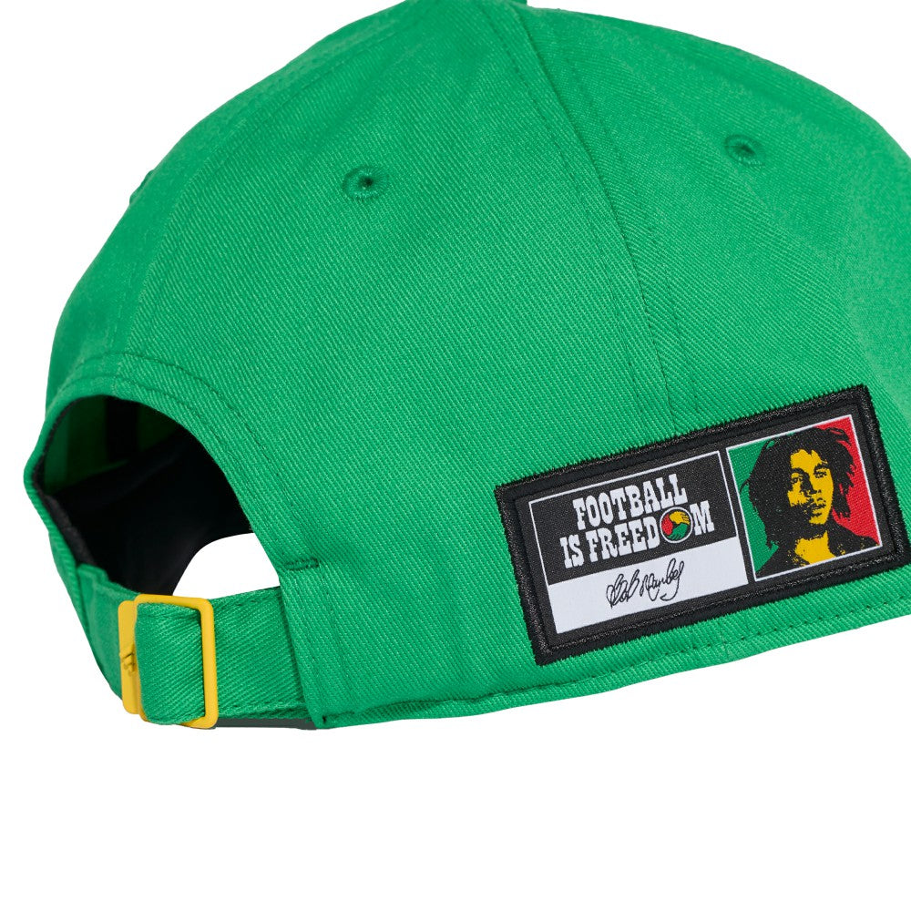 Jamaica National Team Unisex Team Baseball Adjustable Hat - Adidas Green