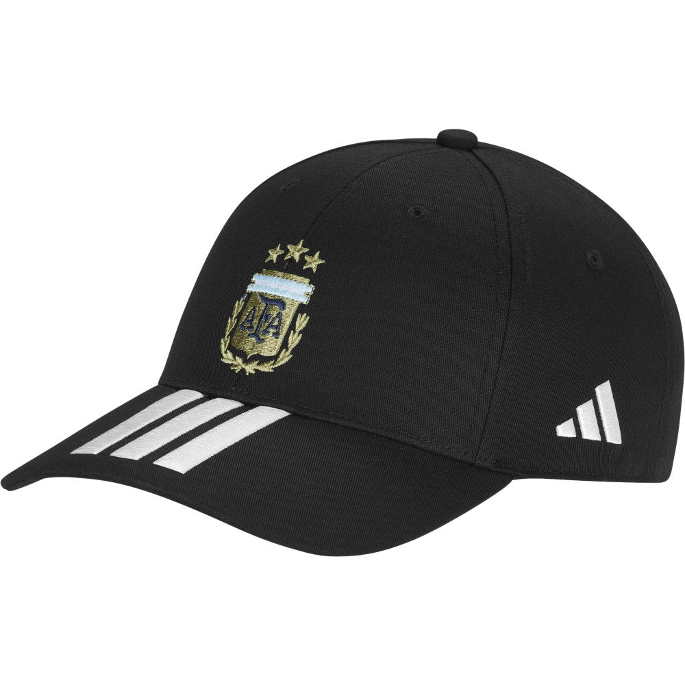 Argentina National Team Unisex FIFA x World Cup Team Baseball Adjustable Hat - Adidas Black
