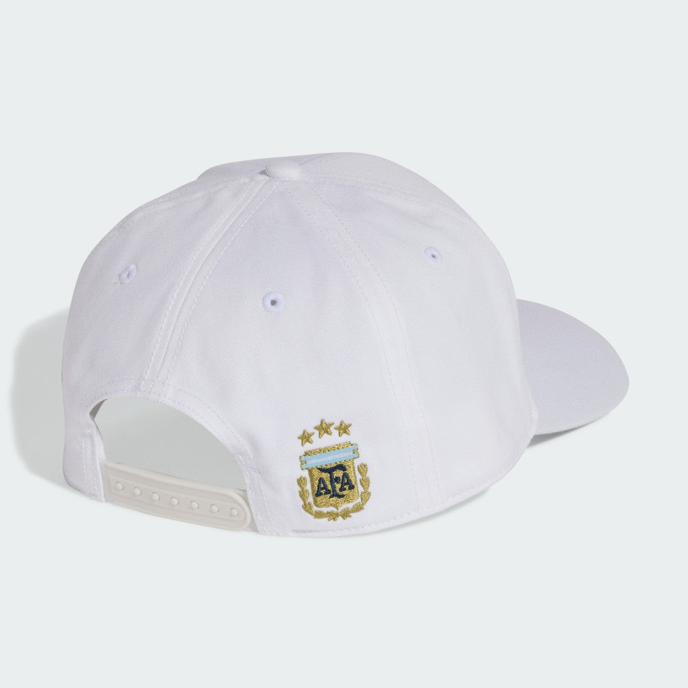 Argentina National Team Unisex FIFA x World Cup Team Snapback Hat - Adidas White