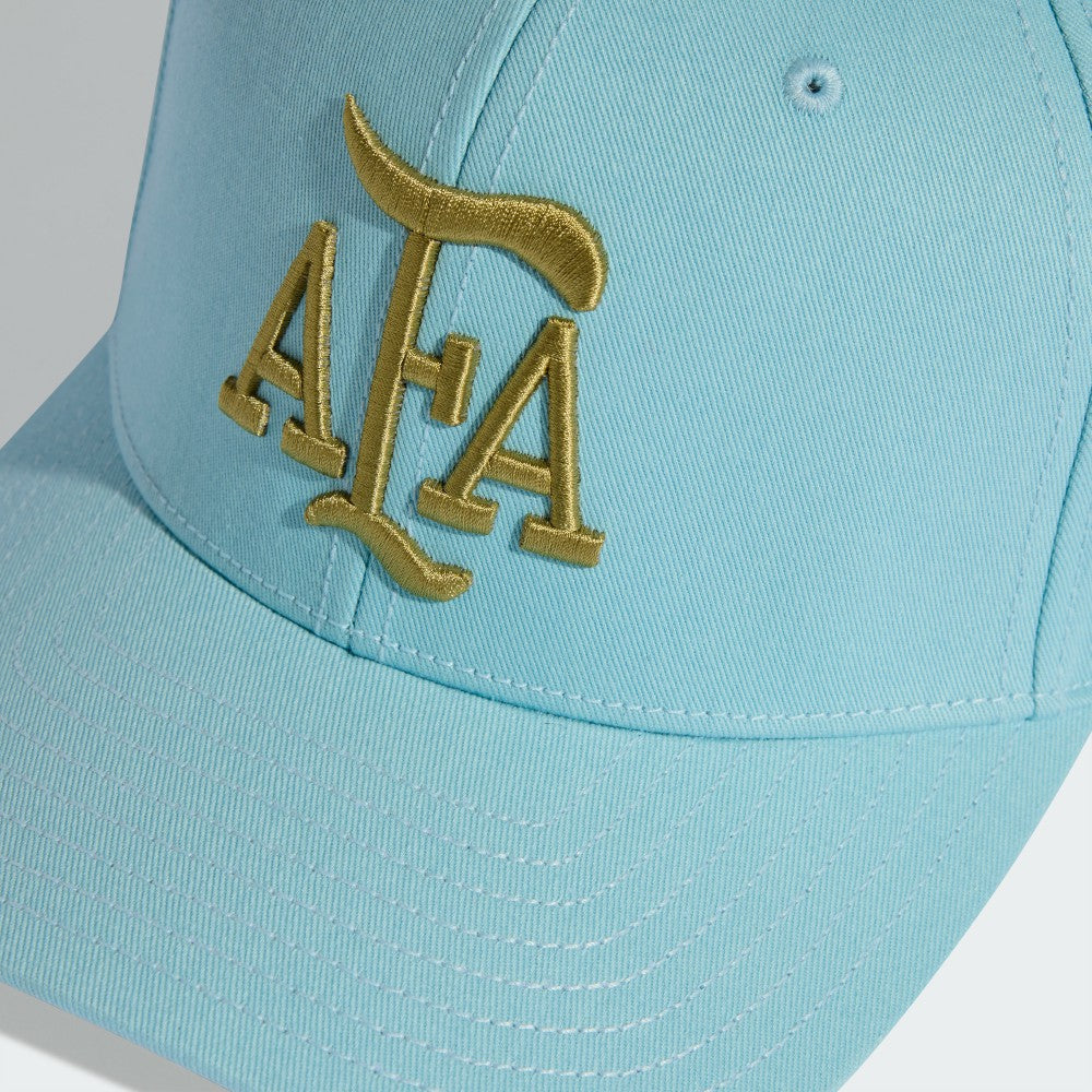 Argentina National Team Unisex FIFA x World Cup Team Snapback Hat - Adidas Light Blue