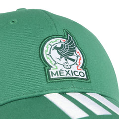 Mexico National Team Unisex FIFA x World Cup 2026 3 Stripes Baseball Adjustable Hat - Adidas Green