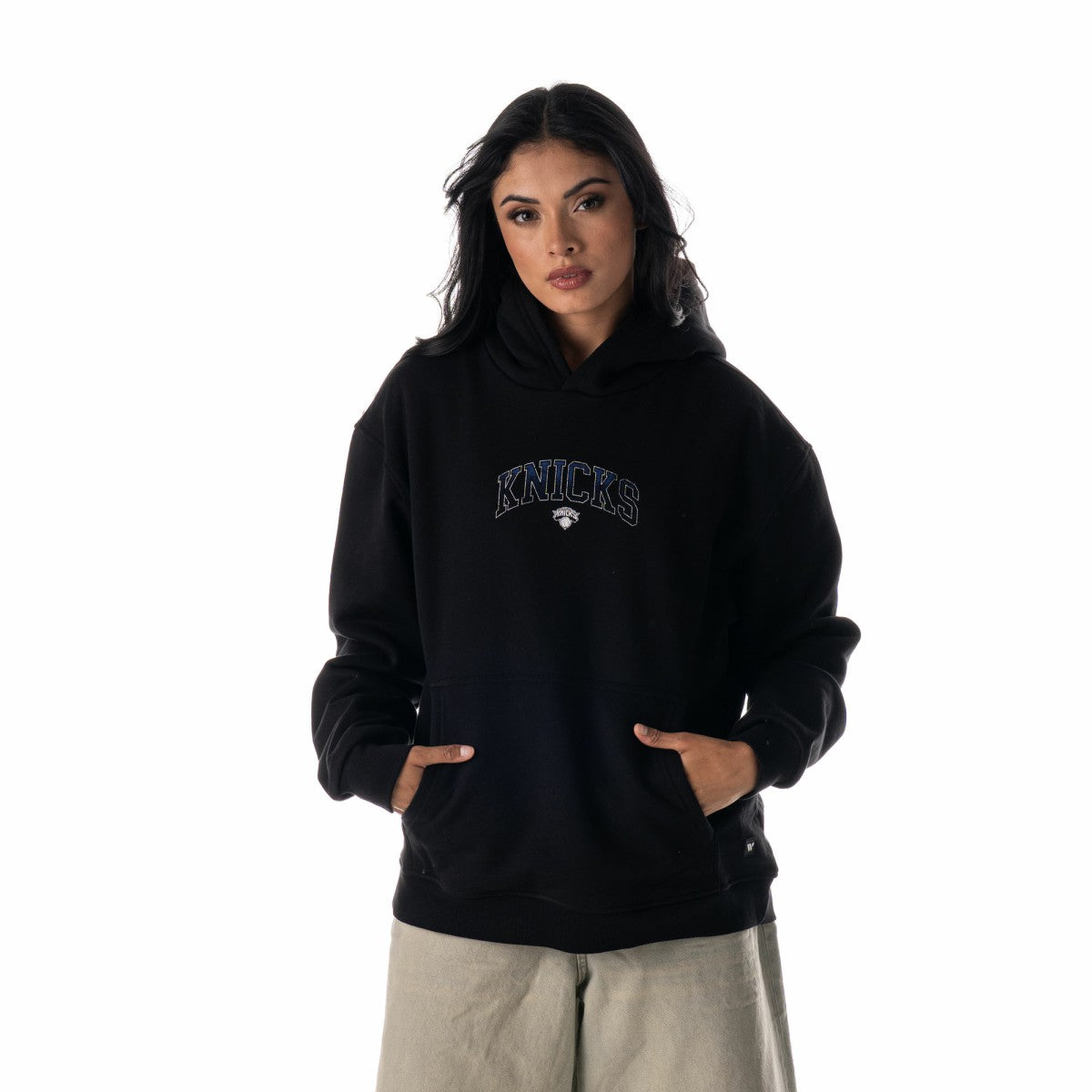 NBA New York Knicks The Wild Collective Unisex Splatter Premium Hoodie