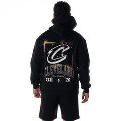 NBA Cleveland Cavaliers The Wild Collective Unisex Splatter Premium Hoodie