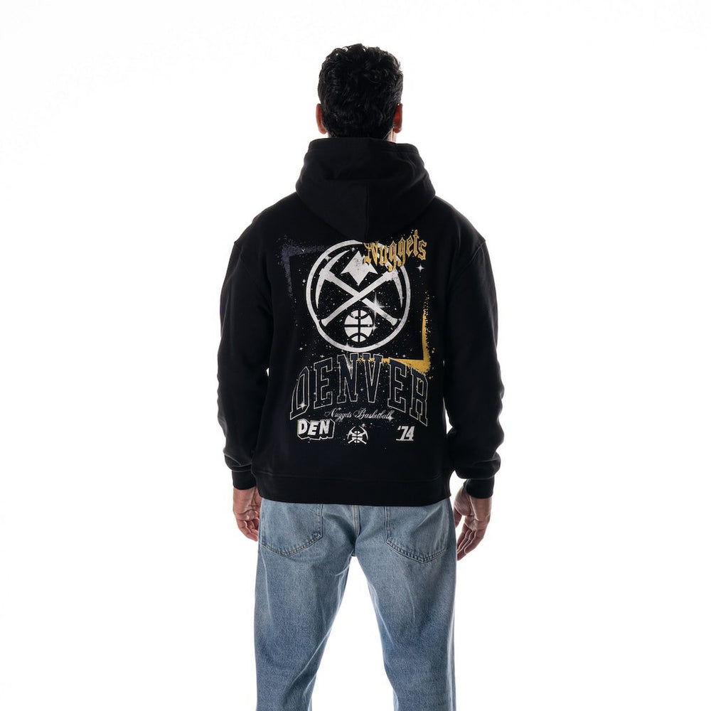 NBA Denver Nuggets The Wild Collective Unisex Splatter Premium Hoodie sale