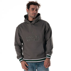 NBA Boston Celtics The Wild Collective Unisex Custom Rib Tonal Premium Hoodie