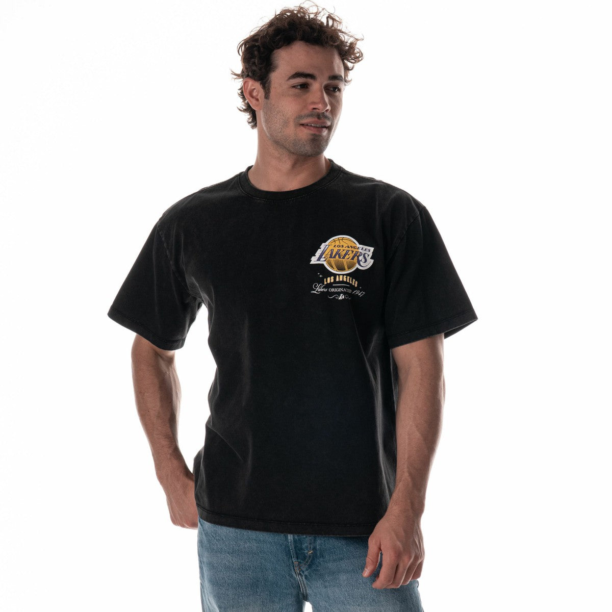 NBA Los Angeles Lakers The Wild Collective Unisex Oversized Streetwear T-Shirt