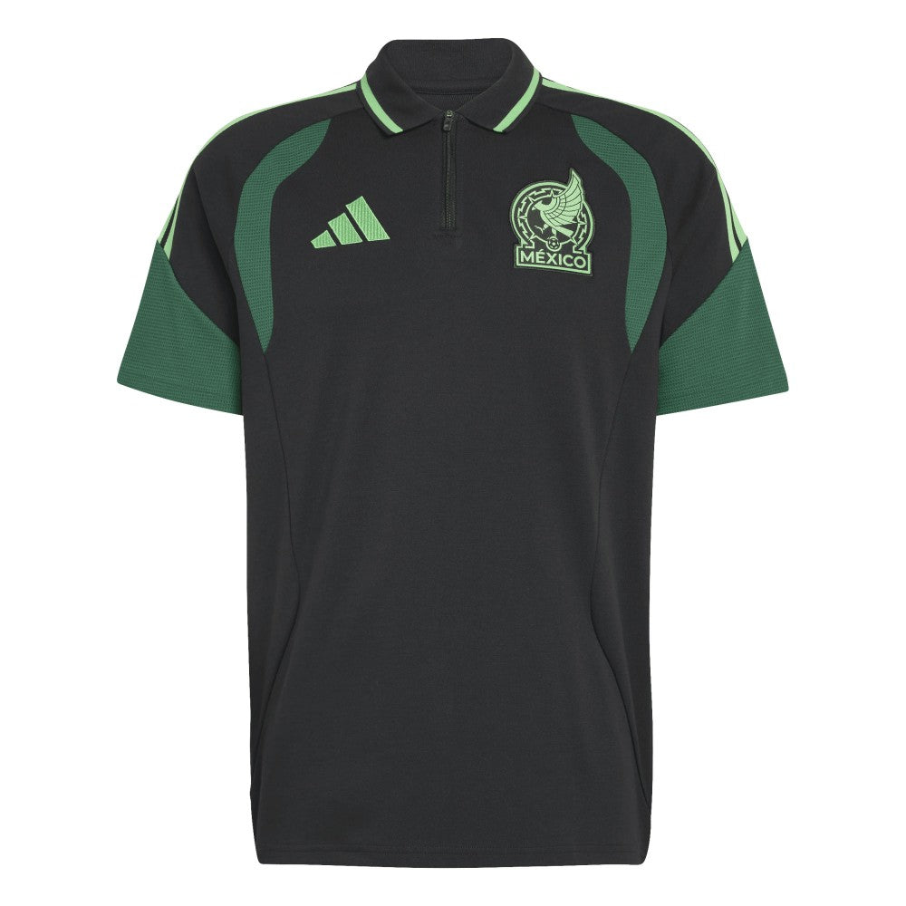 Mexico National Team 2026 Tiro Training Polo - Adidas Black