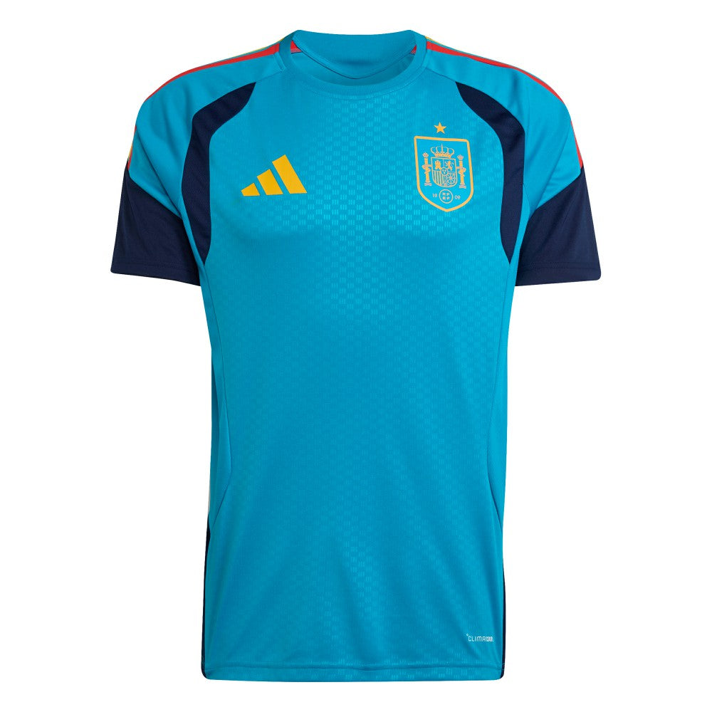 Spain National Team FIFA x World Cup 2026 Tiro Home Training Jersey - Adidas Turquoise