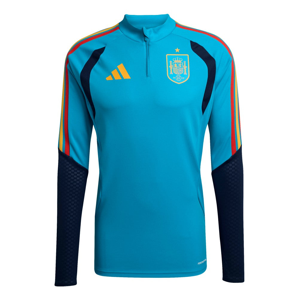 Spain National Team FIFA x World Cup 2026 Tiro Quarter-Zip Training Top - Adidas Turquoise