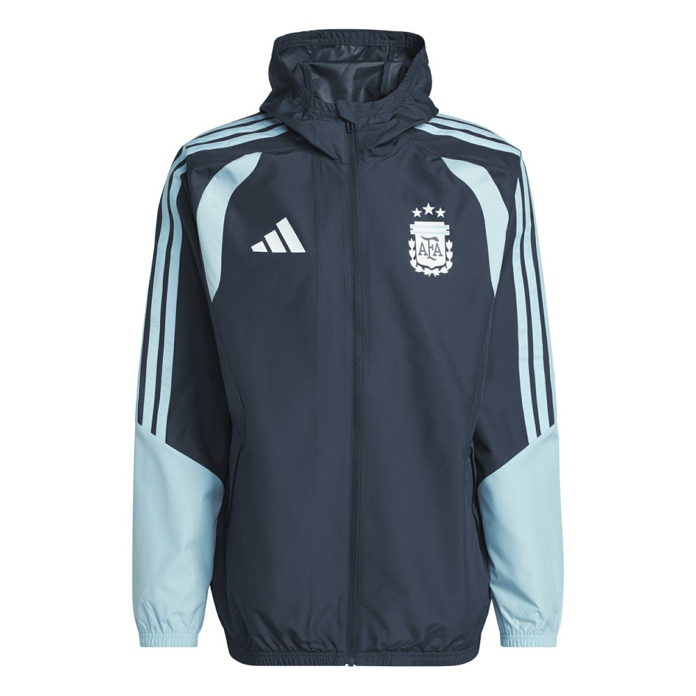 Argentina National Team FIFA x World Cup 2026 Tiro All Weather Full-Zip Jacket - Adidas Navy