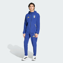 Italy National Team FIFA x World Cup 2026 Full-Zip Travel Windbreaker Jacket - Adidas Blue