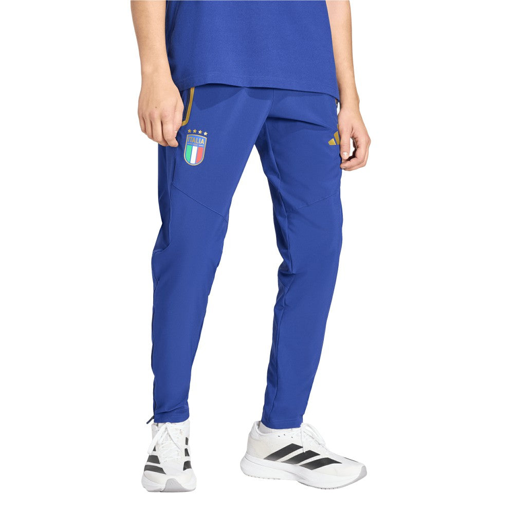 Italy National Team FIFA x World Cup 2026 Tiro Travel Pants - Adidas Blue