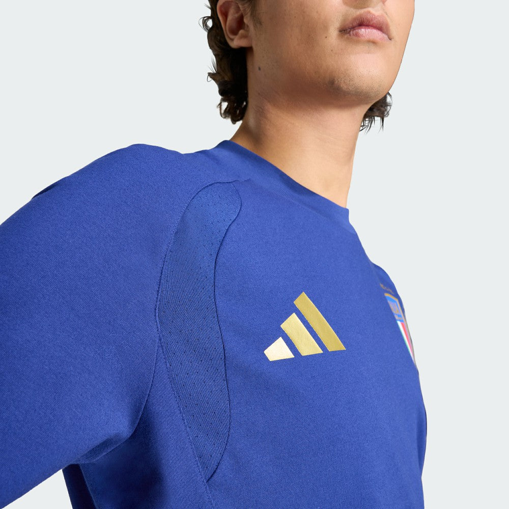 Italy National Team FIFA x World Cup Tiro Travel T-Shirt - Adidas Blue