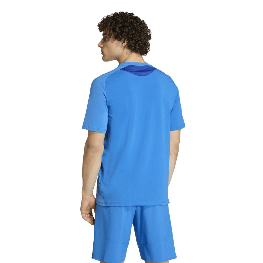 Colombia National Team FIFA x World Cup Tiro Travel T-Shirt - Adidas Blue
