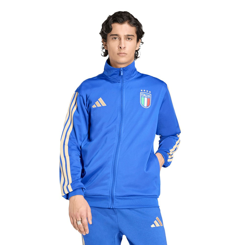 Italy National Team FIFA x World Cup Alphaskin Full-Zip Track Top - Adidas Blue