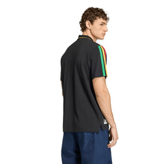 Jamaica National Team Alphaskin Polo - Adidas Black