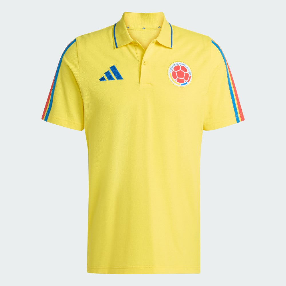 Colombia National Team FIFA x World Cup Alphaskin Polo - Adidas Yellow