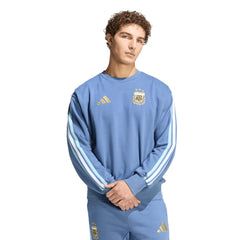 Argentina National Team FIFA x World Cup Alphaskin Crewneck Sweatshirt - Adidas Blue