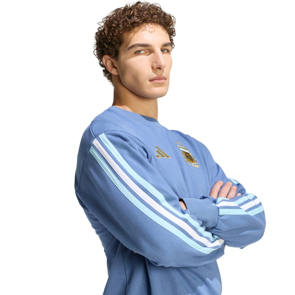 Argentina National Team FIFA x World Cup Alphaskin Crewneck Sweatshirt - Adidas Blue