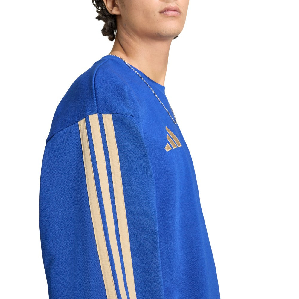 Italy National Team FIFA x World Cup Alphaskin Crewneck Sweatshirt - Adidas Blue