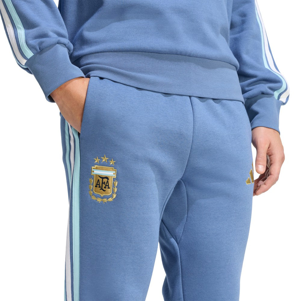 Argentina National Team FIFA x World Cup Alphaskin Fleece Pants - Adidas Blue